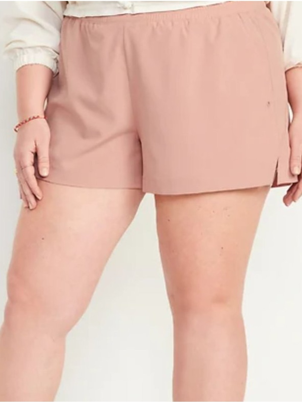 High-Waisted Stretchtech Shorts
